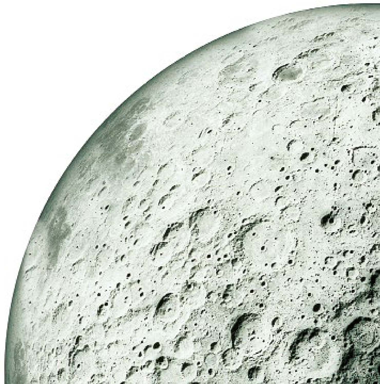 水星表面布满了环形山