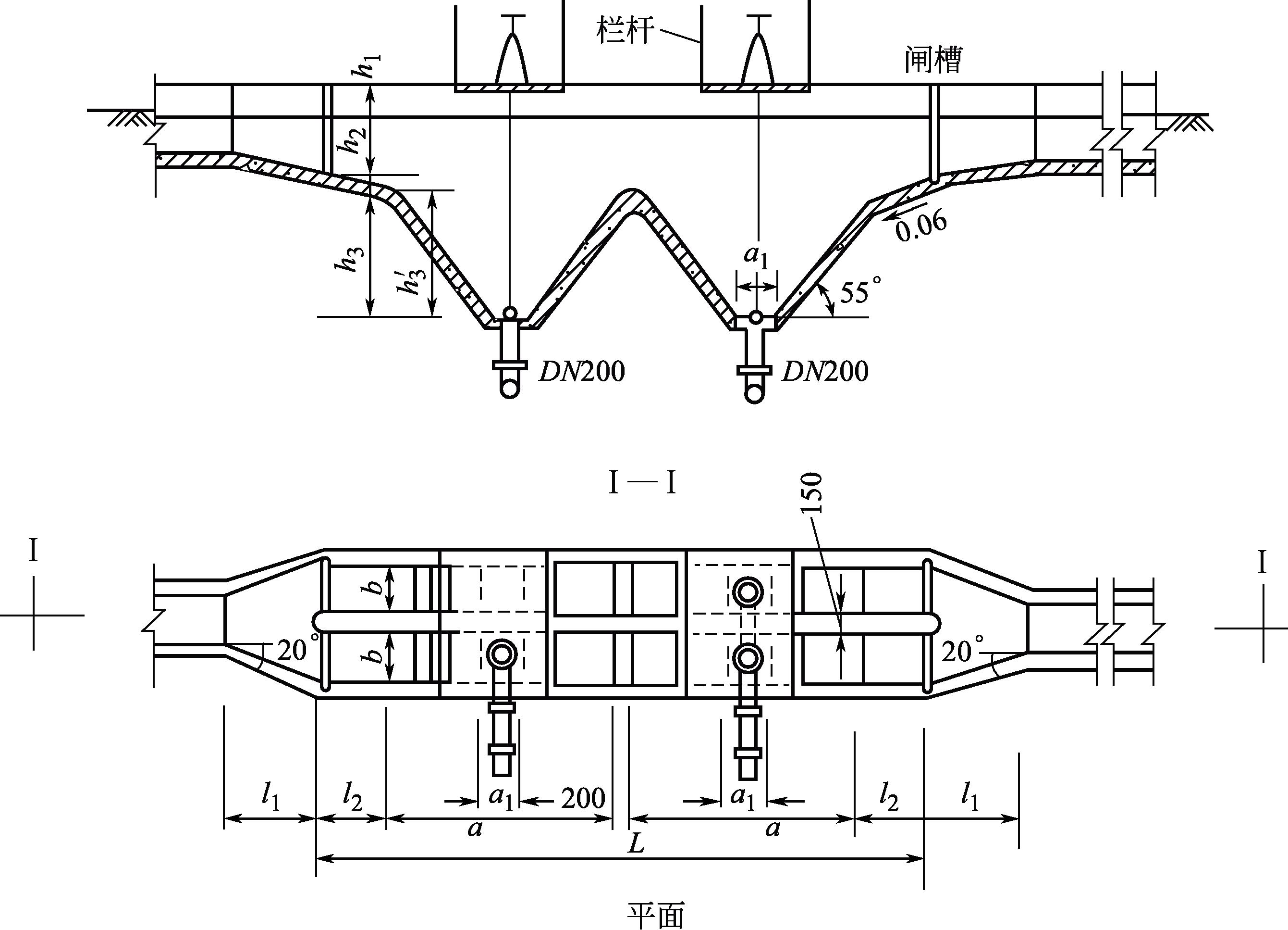 平流式沉砂池高程图图片