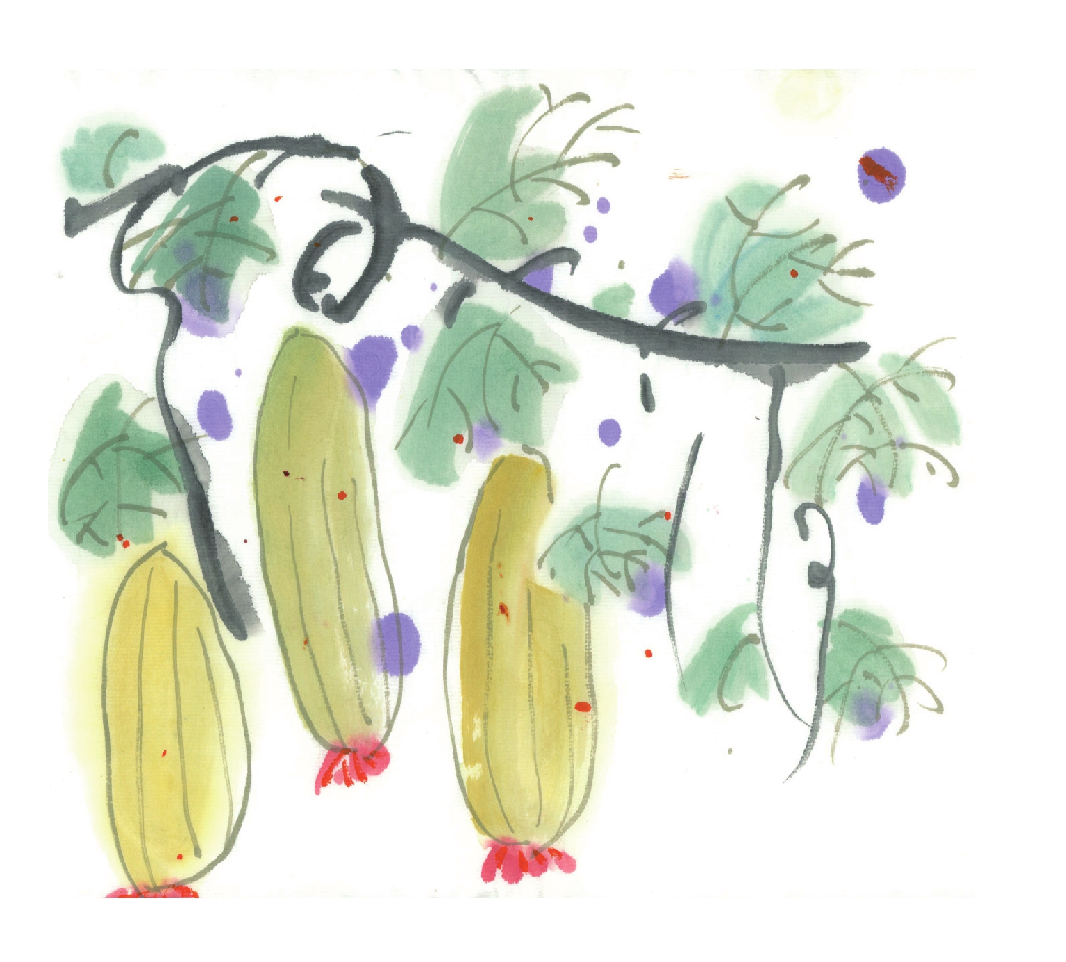 水墨也软萌 超易上手的童趣国画最新章节_涂涂猫著_掌阅小说网