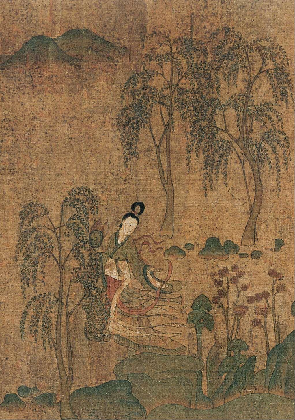 顾恺之最有名的五幅画,顾恺之庐山图_大山谷图库