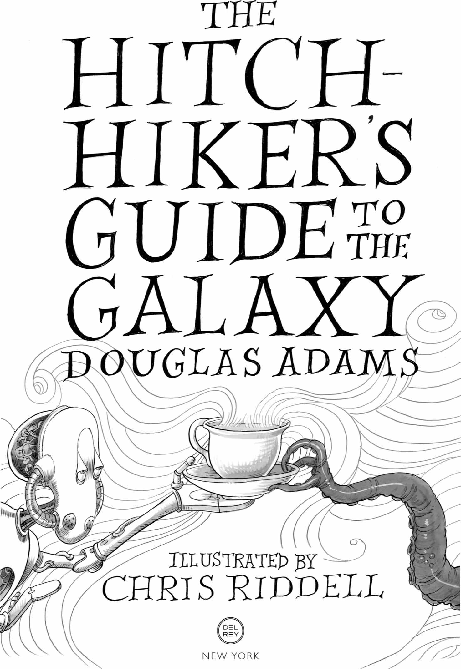 Book Title, The Hitchhiker's Guide to the Galaxy, , Author, Adams, Imprint, Del Rey