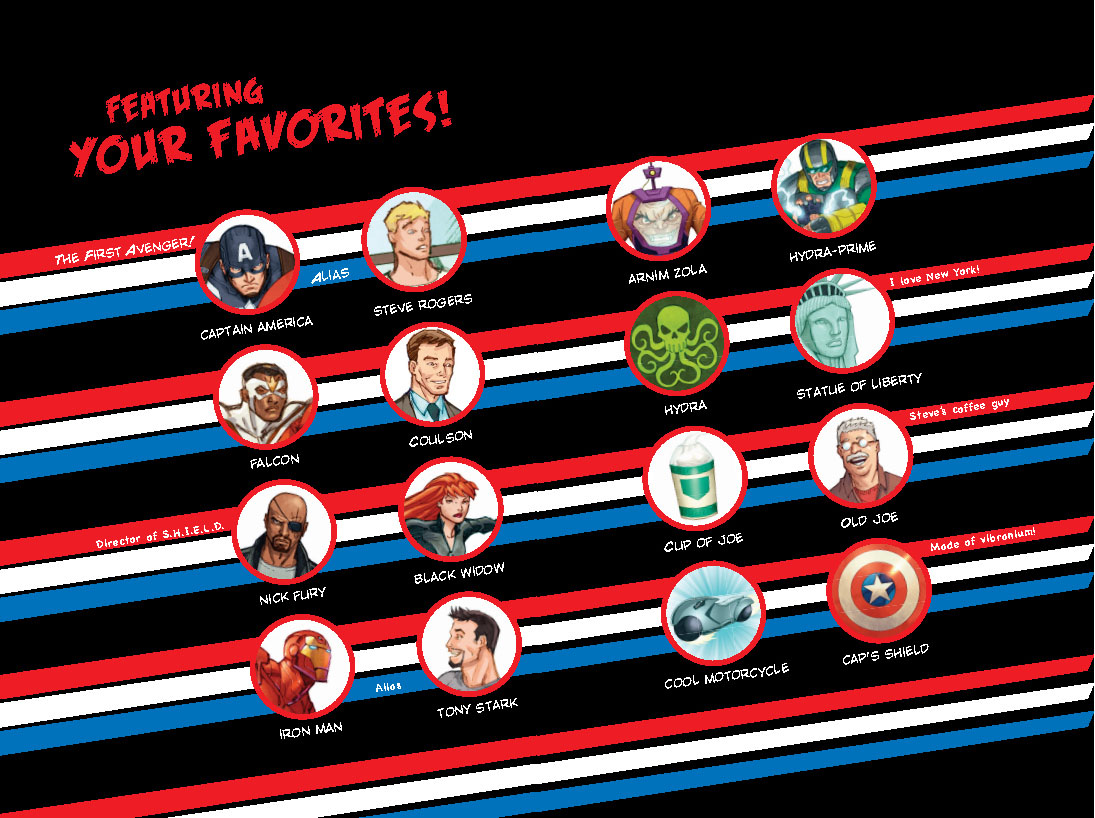 英文原版 漫威超级英雄故事.美国队长 captain america: the tomorrow a