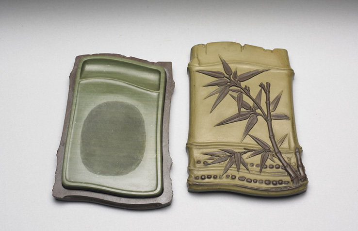 【齋】唐物 端硯 清時代 鏤空葫蘆 福祿雙全硯 清人物夏同和銘 端溪石 老坑 文房具 墨硯 蔵出 古董品 中国古美術 砚史：清初社会的工匠与士人最新章节_高彦颐著_掌阅小说网