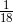 \frac{1}{18} 