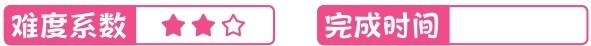 完成时间难度系数