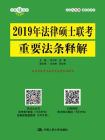 2019年法律硕士联考重要法条释解[精品]