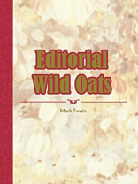 Editorial Wild Oats