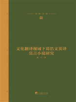 文化翻译视域下葛浩文英译莫言小说研究