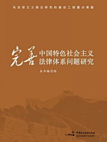 完善中国特色社会主义法律体系问题研究