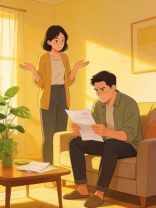 老公斤斤计较，我只好成全他了