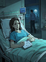 产后大出血，老公用我救命钱陪白月光过生日