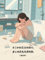 为了和初恋全球旅行，老公拍卖我洗澡视频