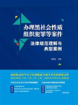 办理黑社会性质组织犯罪等案件法律规范理解与典型案例