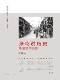 张鸣说历史:角落里的民国