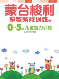 蒙台梭利早教游戏训练3:0~5岁儿童智力训练