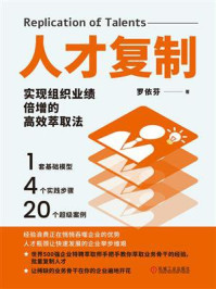 人才复制:实现组织业绩倍增的高效萃取法