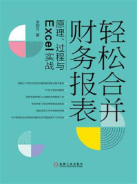 轻松合并财务报表：原理、过程与Excel实战