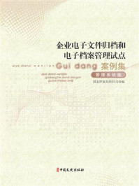 企业电子文件归档和电子档案管理试点案例集