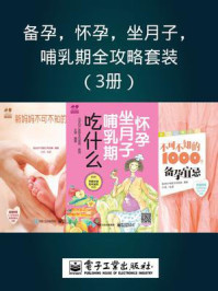 备孕，怀孕，坐月子，哺乳期全攻略套装（3册）