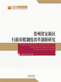 贵州贵安新区行政审批制度改革创新研究