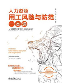 人力资源用工风险与防范一本通 ：从招聘到离职全案例解析