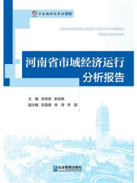 河南省市域经济运行分析报告