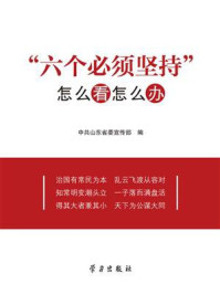 “六个必须坚持”：怎么看怎么办