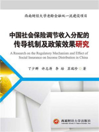 中国社会保险调节收入分配的传导机制及政策效果研究