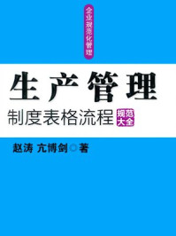 生产管理制度表格流程规范大全