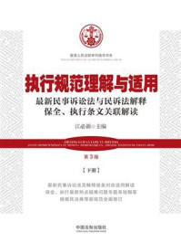 执行规范理解与适用：最新民事诉讼法与民诉法解释保全、执行条文关联解读·下册（第3版）