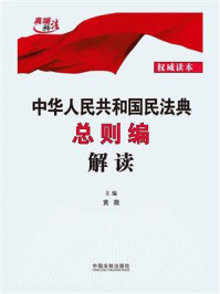 中华人民共和国民法典总则编解读