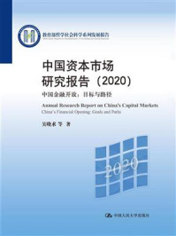 中国资本市场研究报告（2020）：中国金融开放：目标与路径