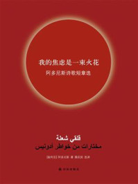 我的焦虑是一束火花:阿多尼斯诗歌短章选