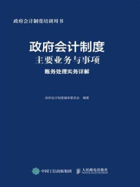 政府会计制度主要业务与事项账务处理实务详解