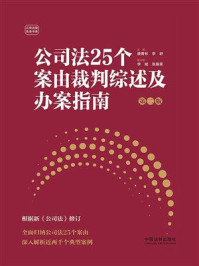 公司法25个案由裁判综述及办案指南（第二版）