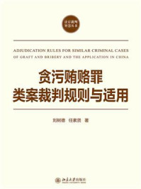 贪污贿赂罪类案裁判规则与适用