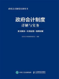 政府会计制度详解与实务：条文解读+实务应用+案例讲解