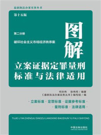 图解立案证据定罪量刑标准与法律适用：第2分册·破坏社会主义市场经济秩序案（第15版）