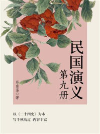蔡东藩经典历史小说：民国演义（9）