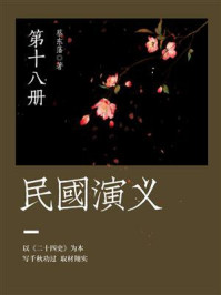 蔡东藩经典历史小说：民国演义（18）