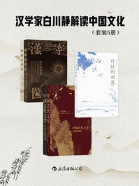 汉学家白川静解读中国文化（套装共5册）