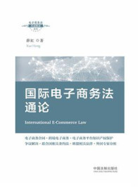国际电子商务法通论