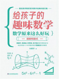 给孩子的趣味数学：数学原来这么好玩儿·因数和因式