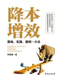 降本增效： 落地、实操、案例一本通