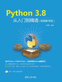Python 3.8从入门到精通（视频教学版）