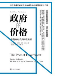 政府的价格：如何应对公共财政危机