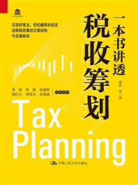 一本书讲透税收筹划