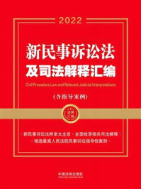 新民事诉讼法及司法解释汇编（含指导案例）（2022年版）