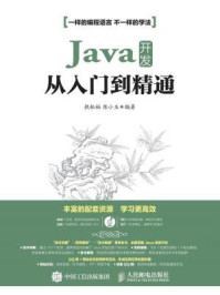 Java开发从入门到精通