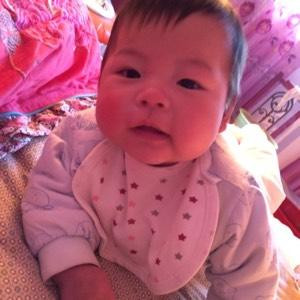微笑时很美